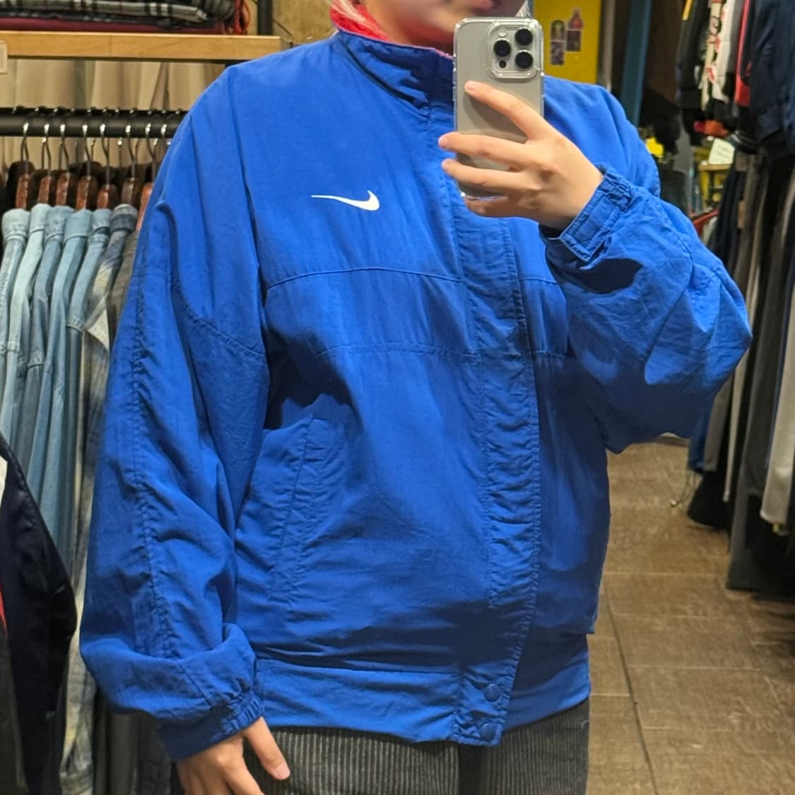 [HI] 나이키 바람막이 블루  상품이미지3