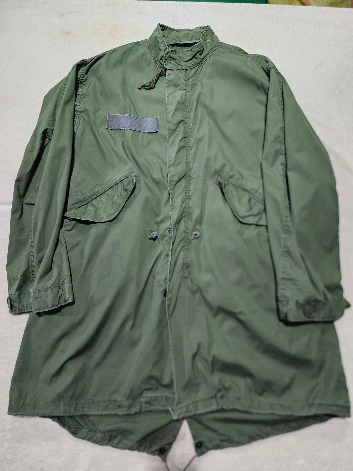 80s 미군오리지날 피쉬테일 개파카 S 상품이미지1