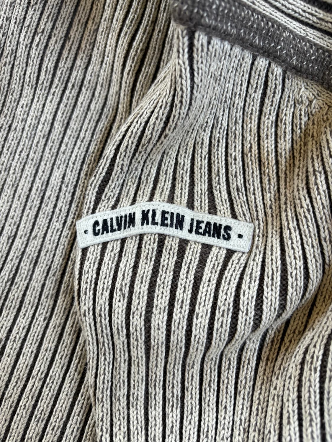 캘빈클라인 빈티지 니트 집업 상품이미지7