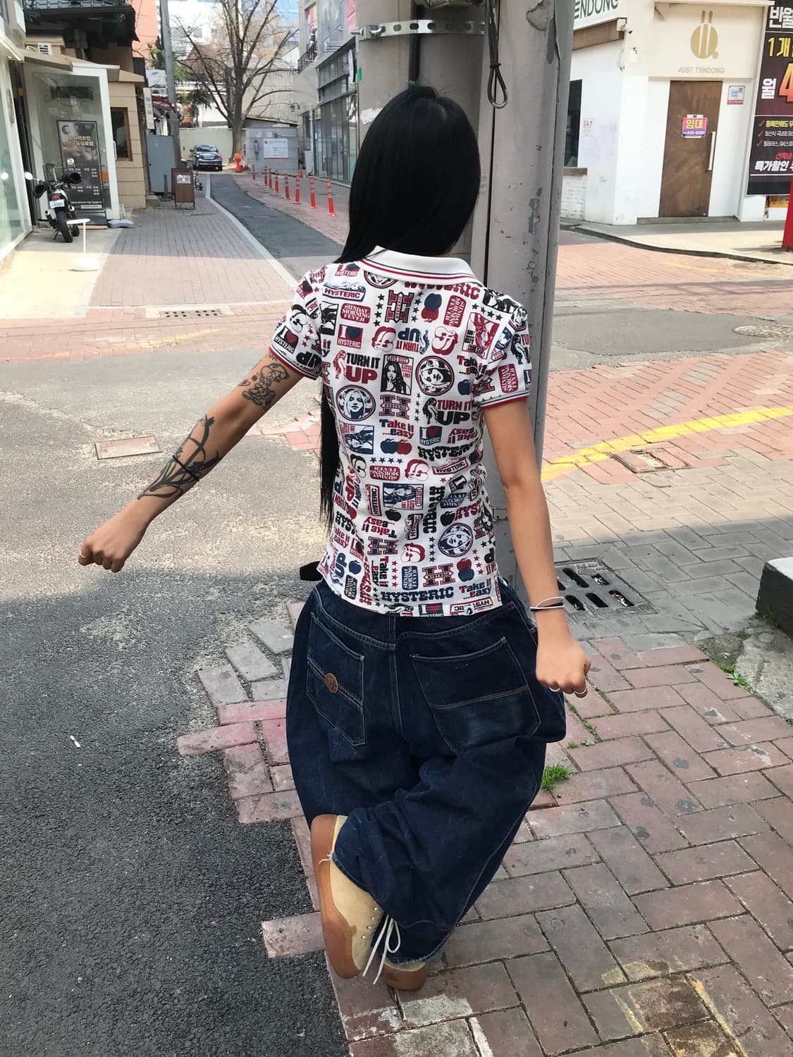 Hysteric Glamour Full Printing PK Tee 상품이미지3