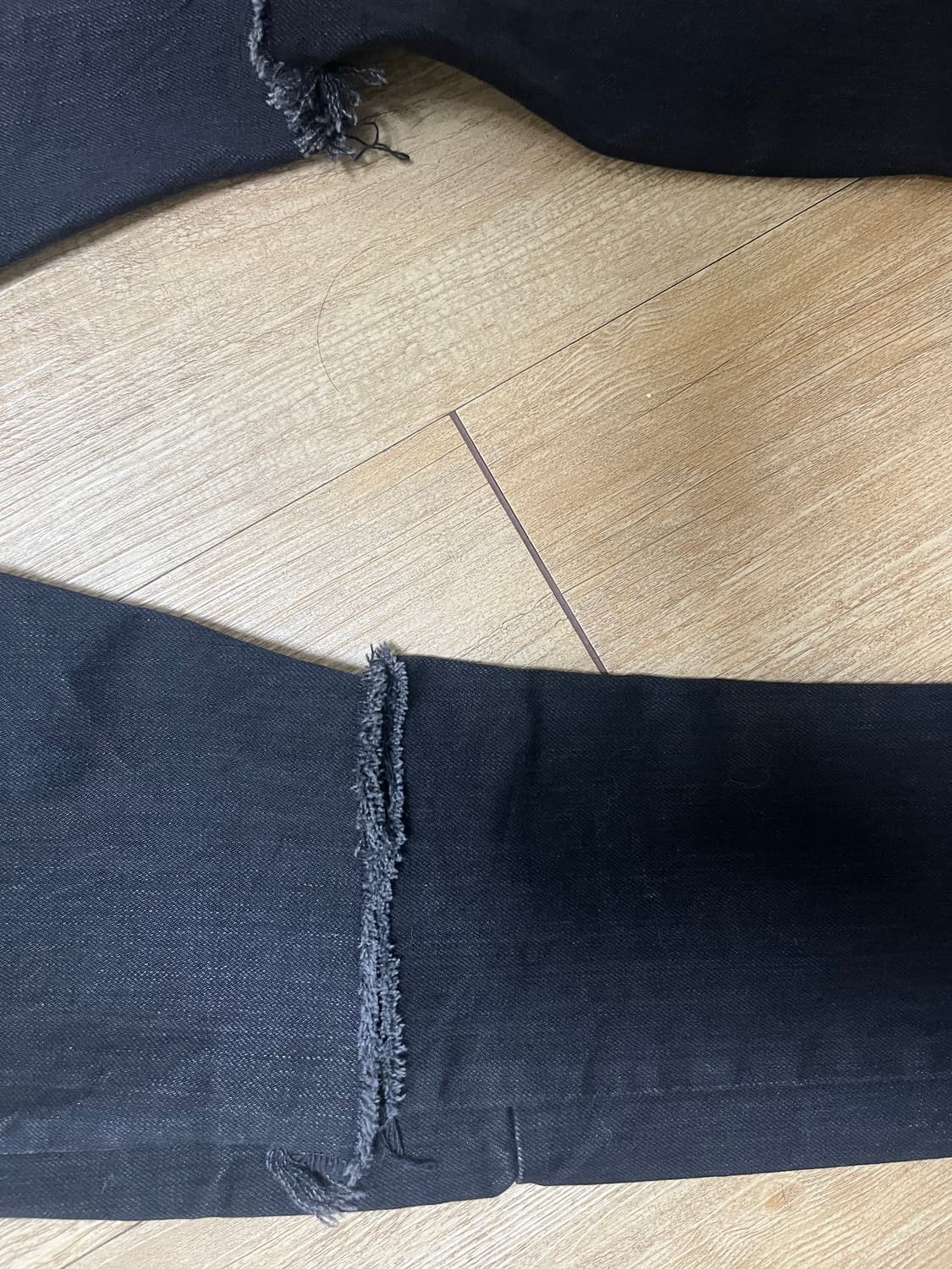 피어오브갓 디스트로이드 지퍼 데님진 상품이미지9