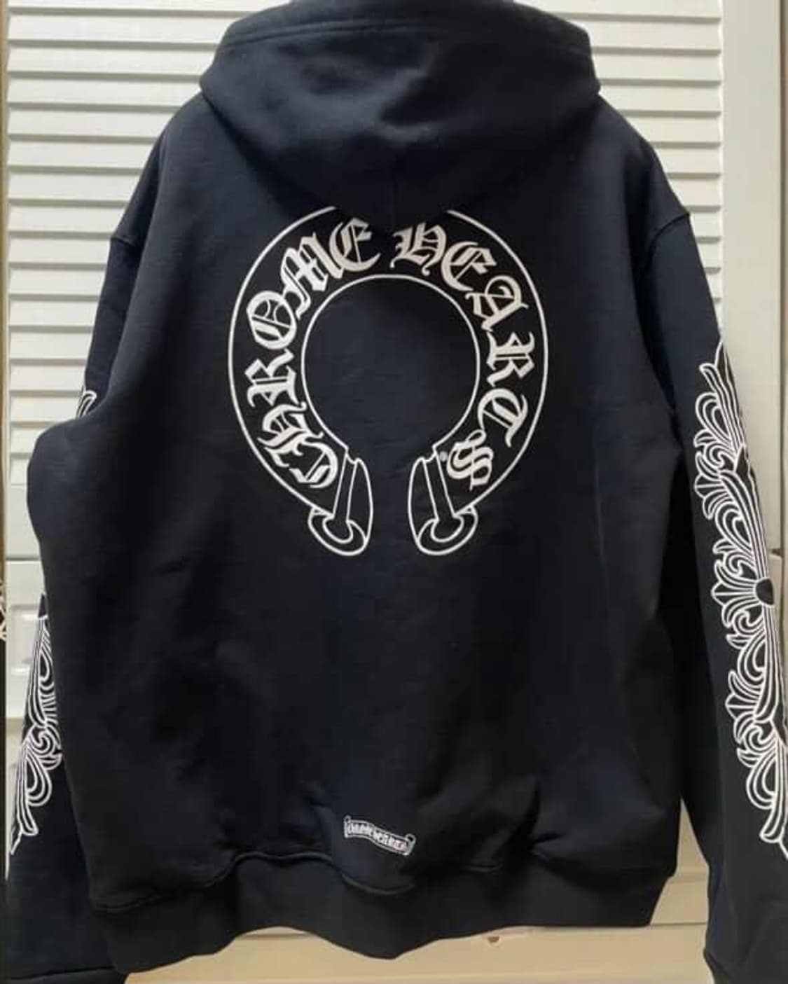 크롬하츠 홀스슈 플로랄 헤비웨이트 후드집업 XL 상품이미지5