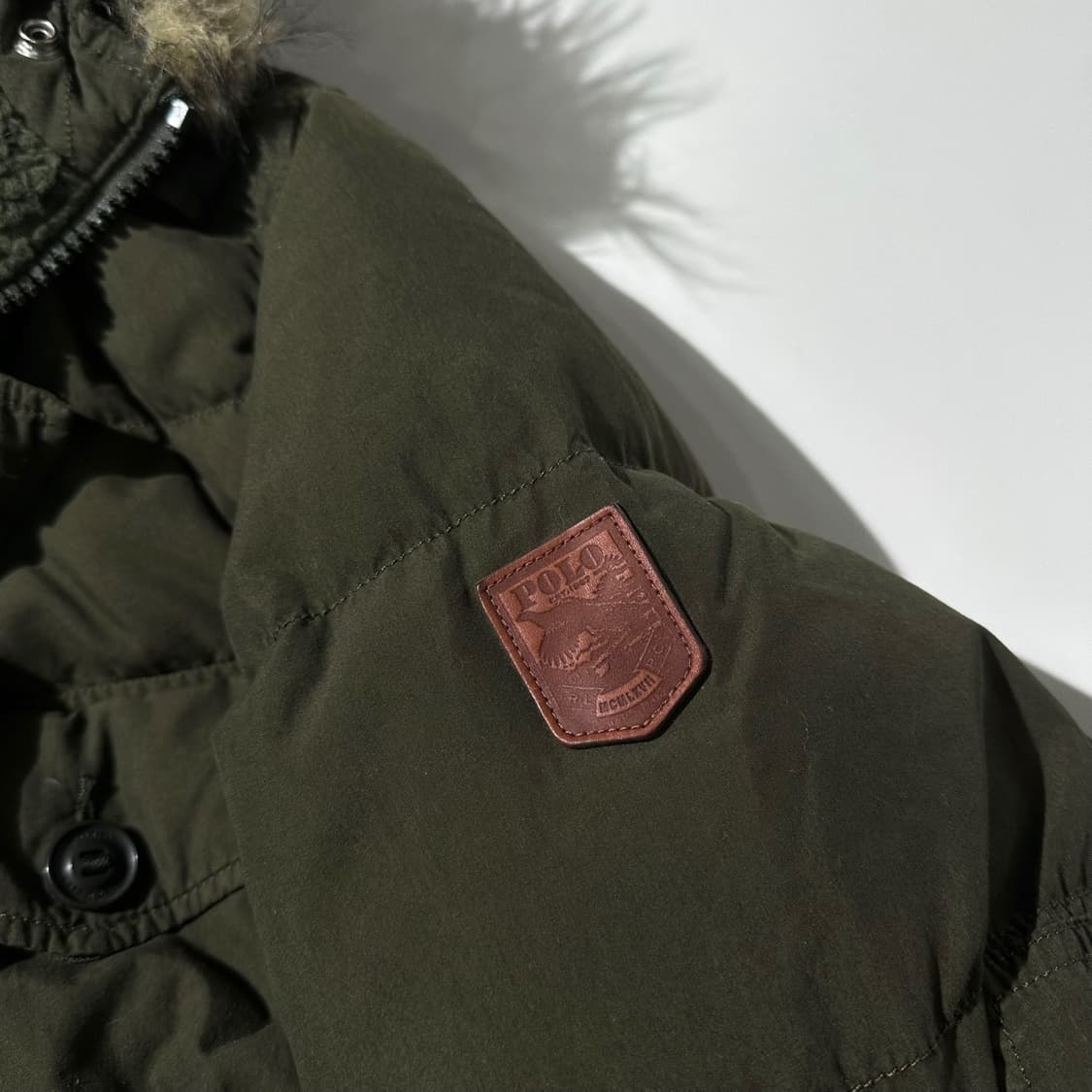 폴로 랄프로렌 포 퍼 트림 덕다운 패딩 파카 상품이미지7