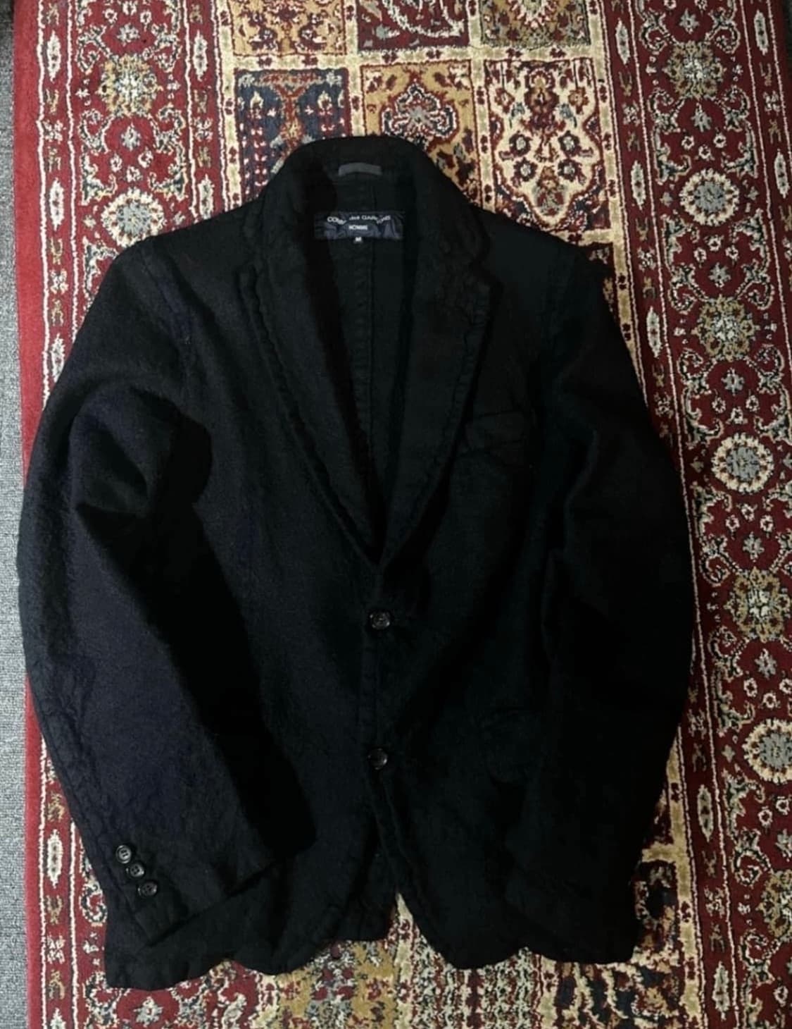 꼼데가르송 옴므 축융울 블레이저 M 상품이미지1