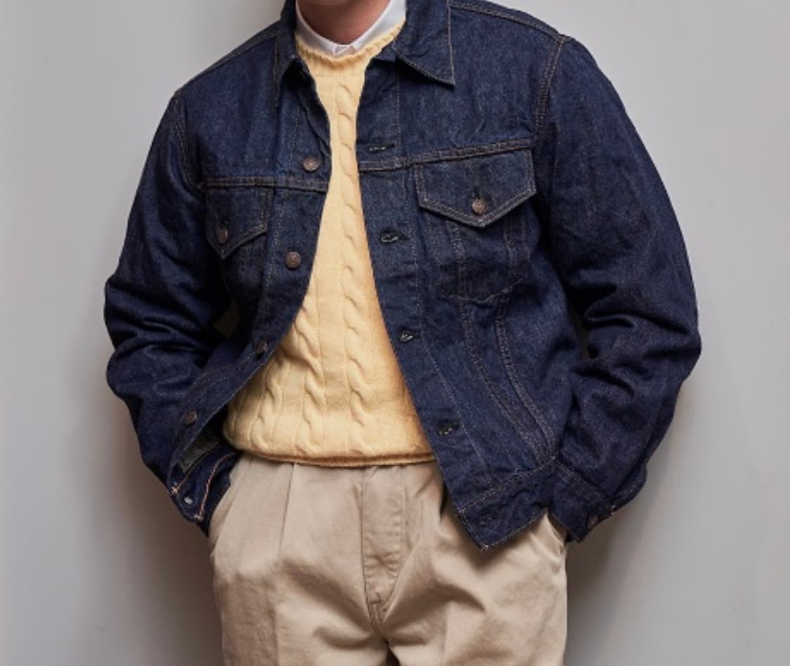 오어슬로우 60s(3세대) 데님자켓 원워시 상품이미지3