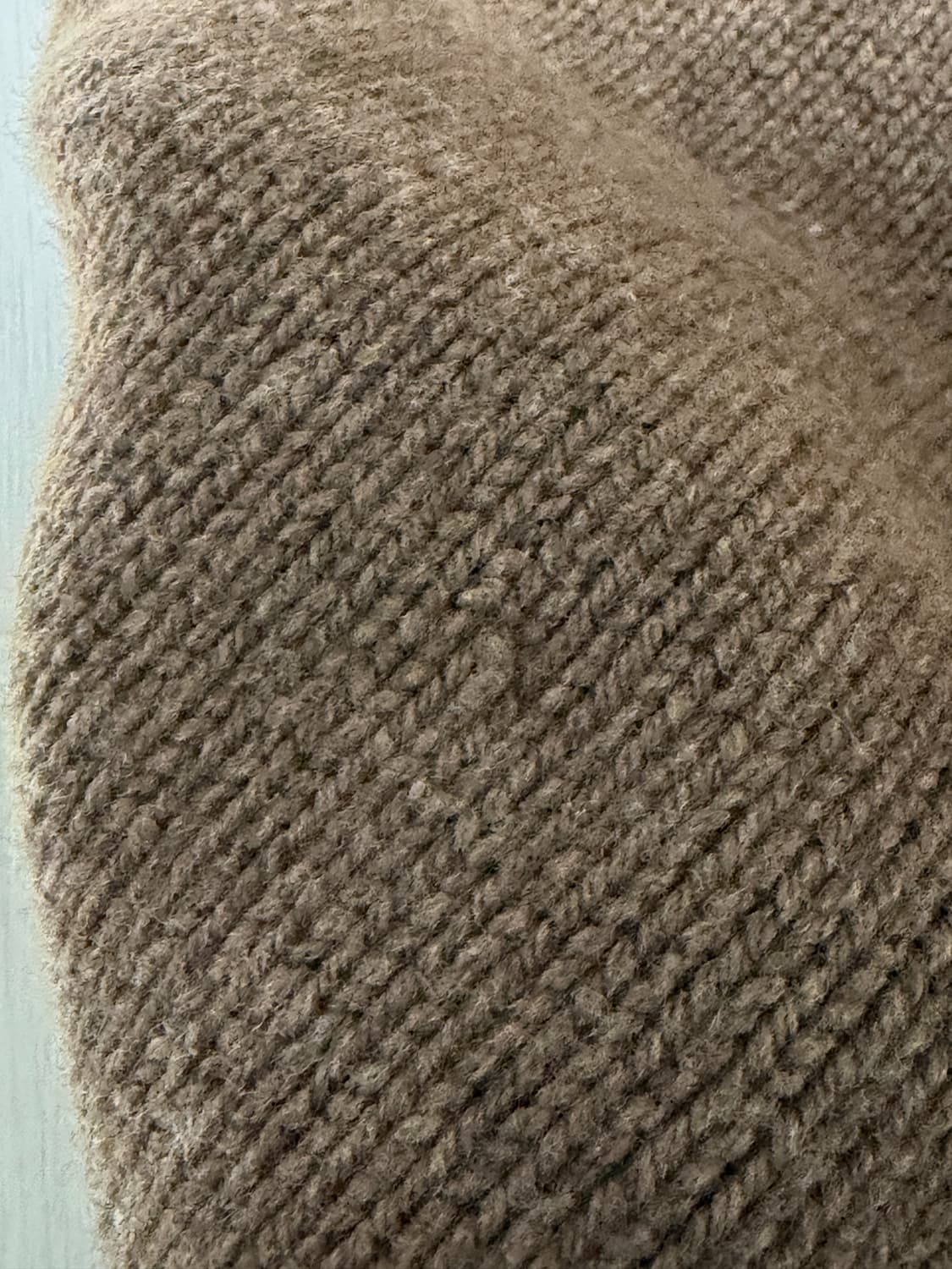 아르켓 헤비 니트 울 스웨터 브라운 상품이미지4