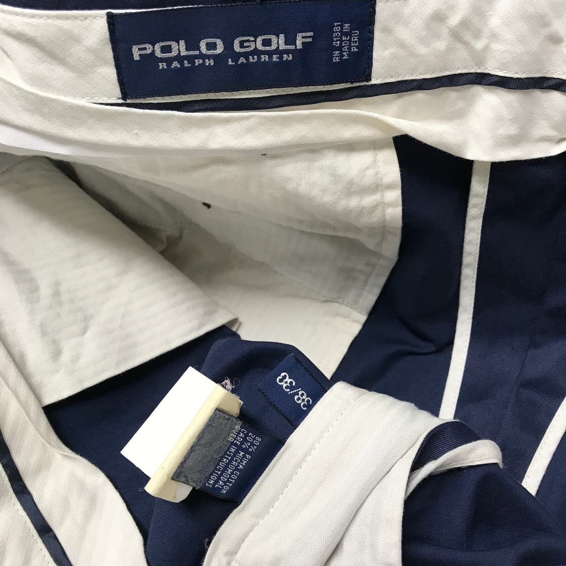 폴로 랄프로렌 치노 팬츠 네이비 38/30 상품이미지5