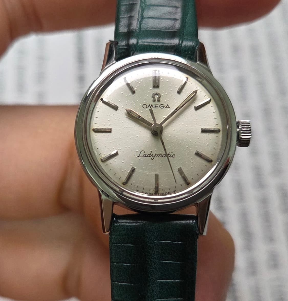 빈티지 오메가 씨마스터 레이디매틱 해마 백케이스 오토매틱 여성용 상품이미지4