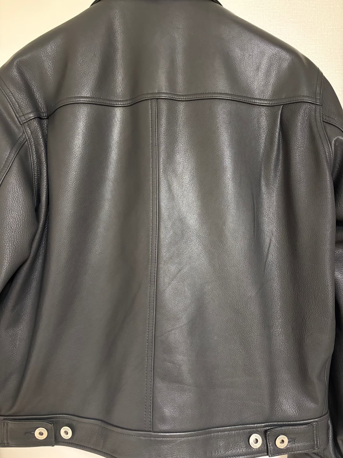 쿠어 가죽 트러커자켓 M 상품이미지6