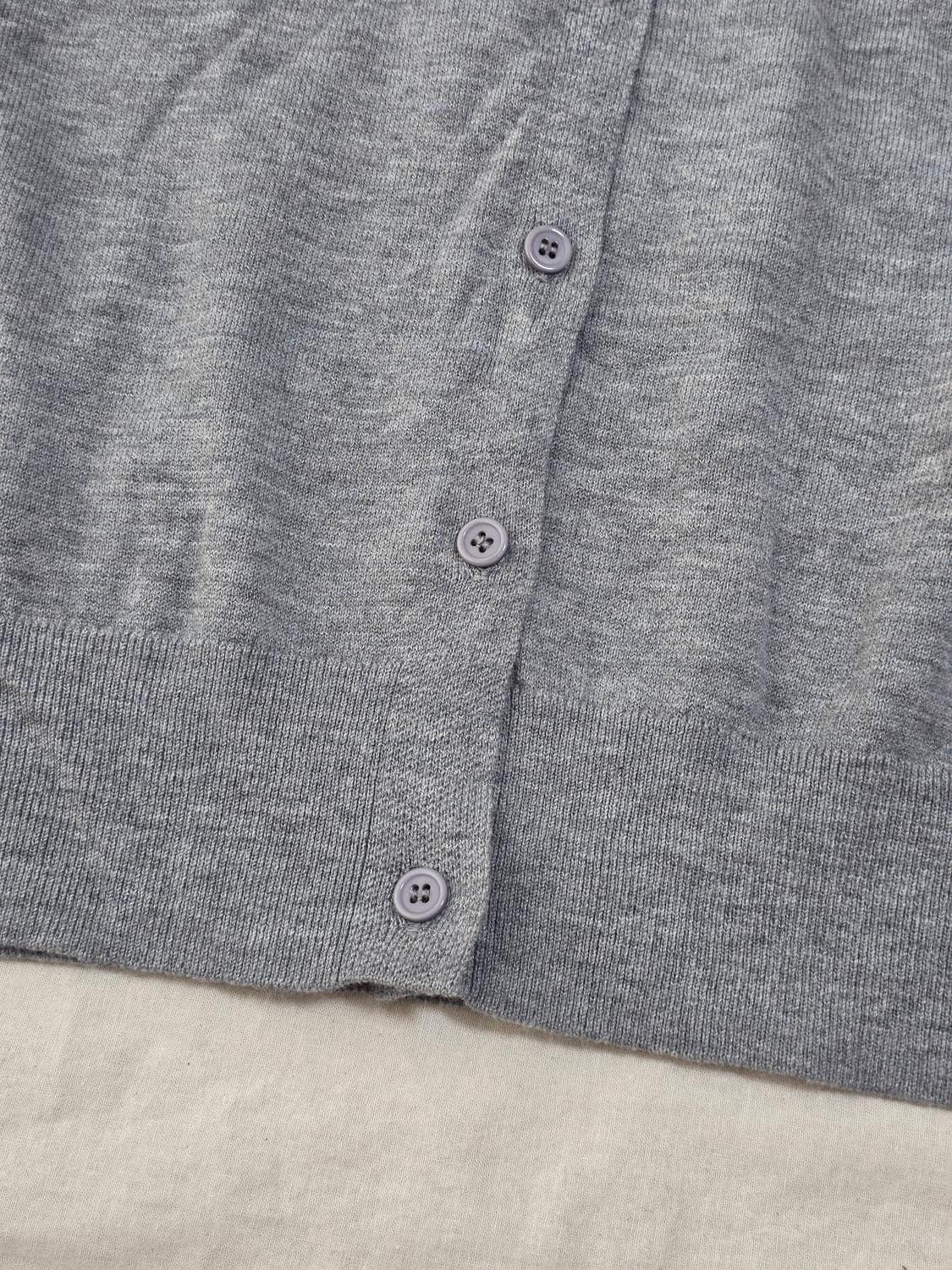 모리걸 베이직 카라 니트 가디건 일본빈티지 상품이미지4