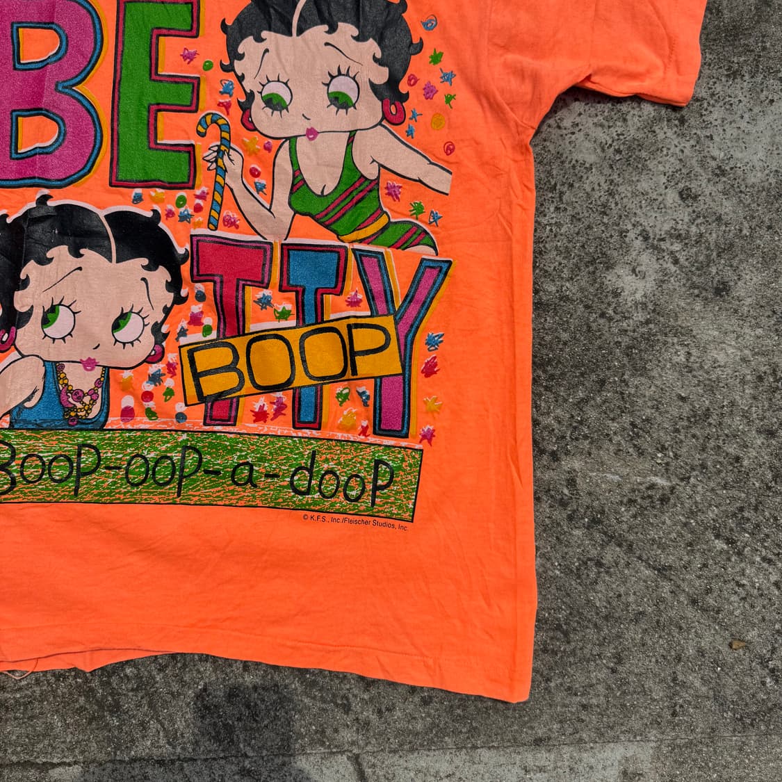 [L] 90s Betty boop 베티붑 반팔티 상품이미지4