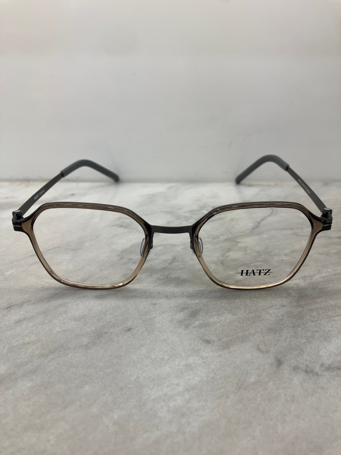 하츠 Hatz 차콜 클리어 투톤 솔텍스 웰링턴 메탈테 안경 상품이미지6