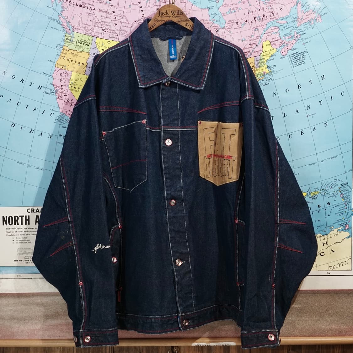 FUBU Platinum 펫 알버트 데님자켓 상품이미지2