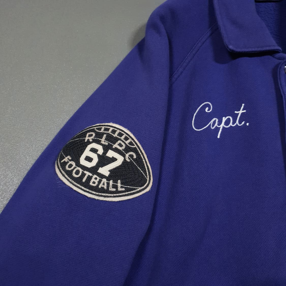 실측 XL) 폴로 랄프로렌 RL 뉴욕 타이거 코튼 스타디움 바시티 자켓 상품이미지4