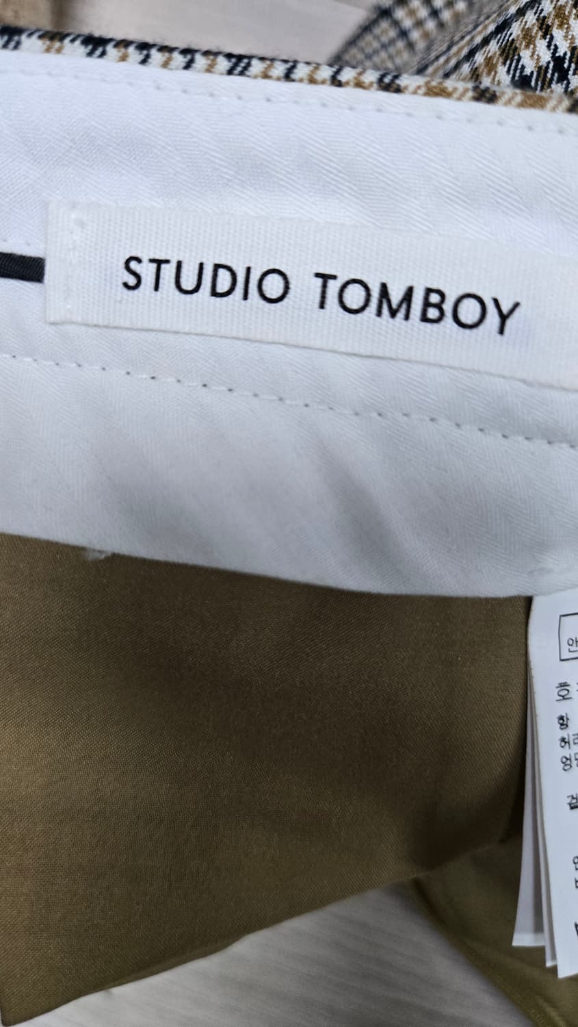 라코스테가디건/스튜디오톰보이 체크스커트 상품이미지8