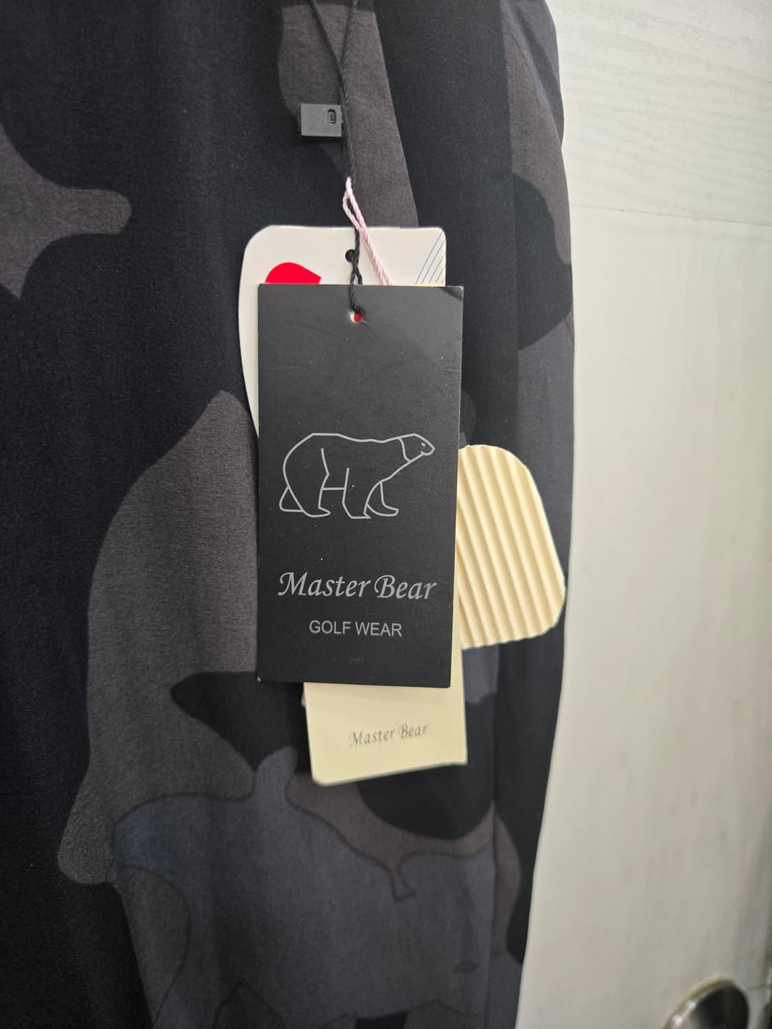 36사이즈,택있는 새상품 )) MASTER BEAR 마스터베어 골프 바지 상품이미지2