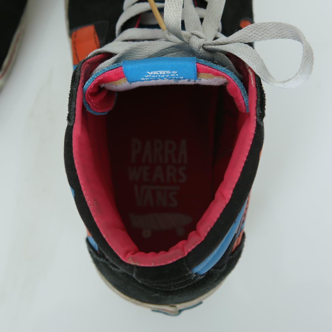 반스 x PARRA 스케이트 하이 sk8-hi 상품이미지5