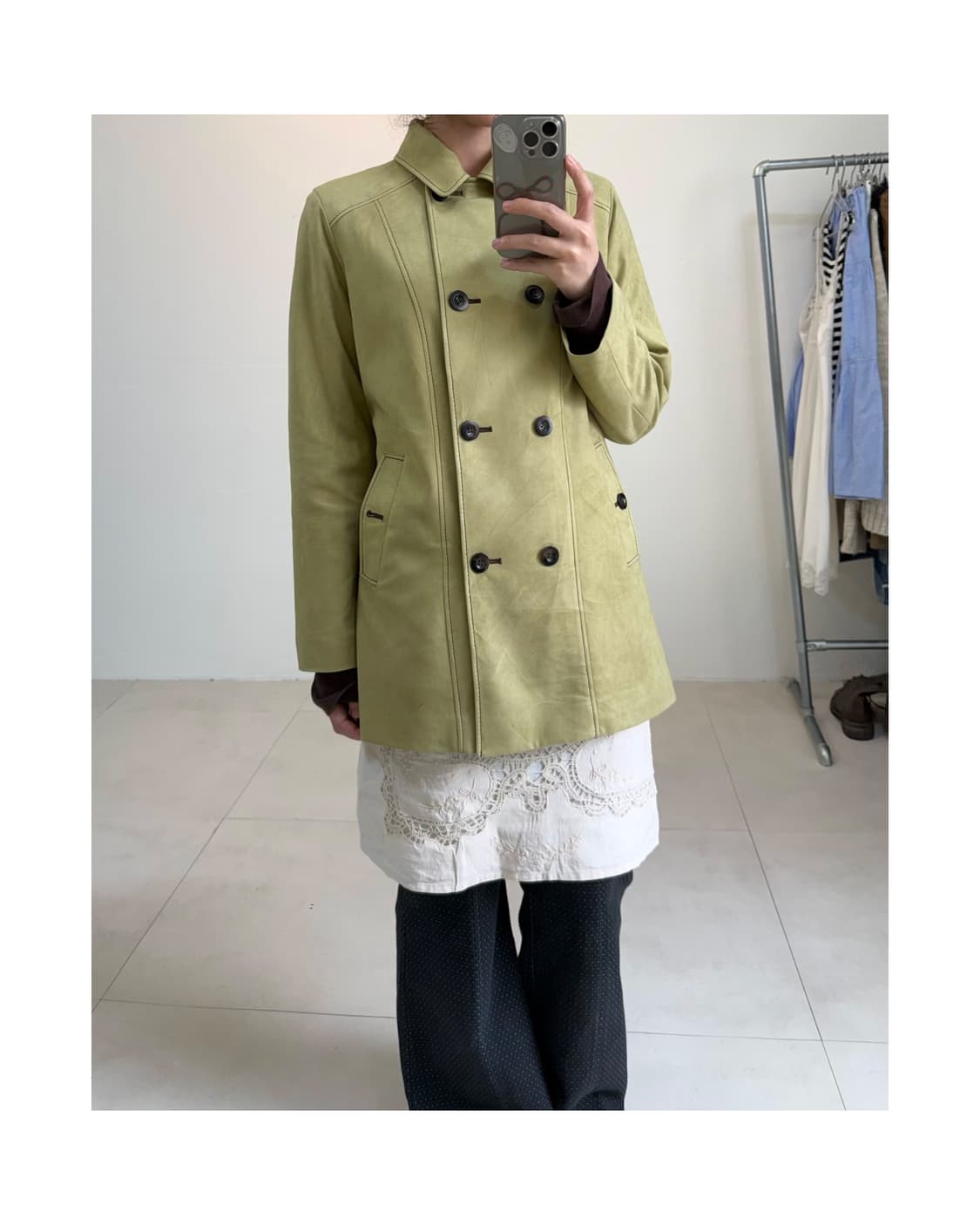 빈티지 스웨이드 자켓 상품이미지3