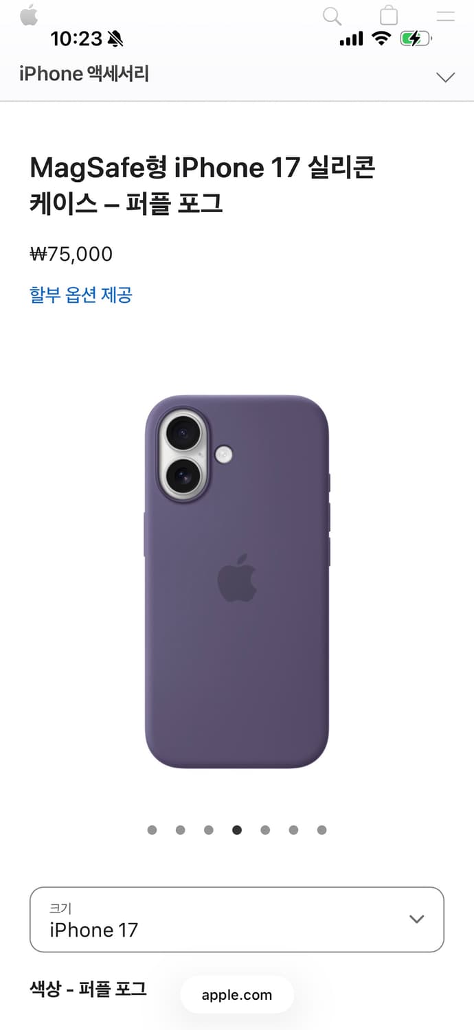 아이폰 17 정품 케이스 상품이미지1