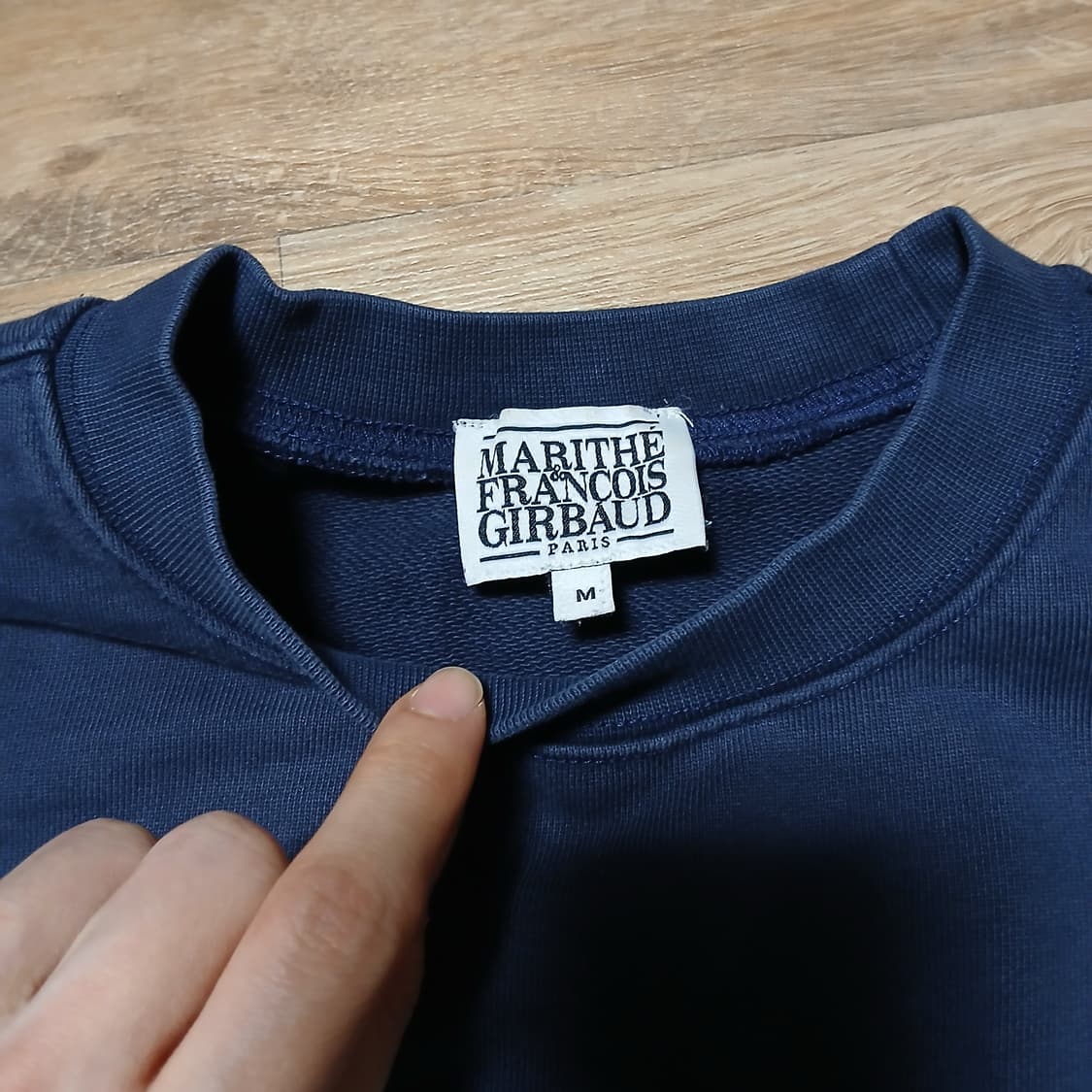 Marithe 마리떼프랑소와저버 크롭 맨투맨 스웻셔츠 상품이미지7