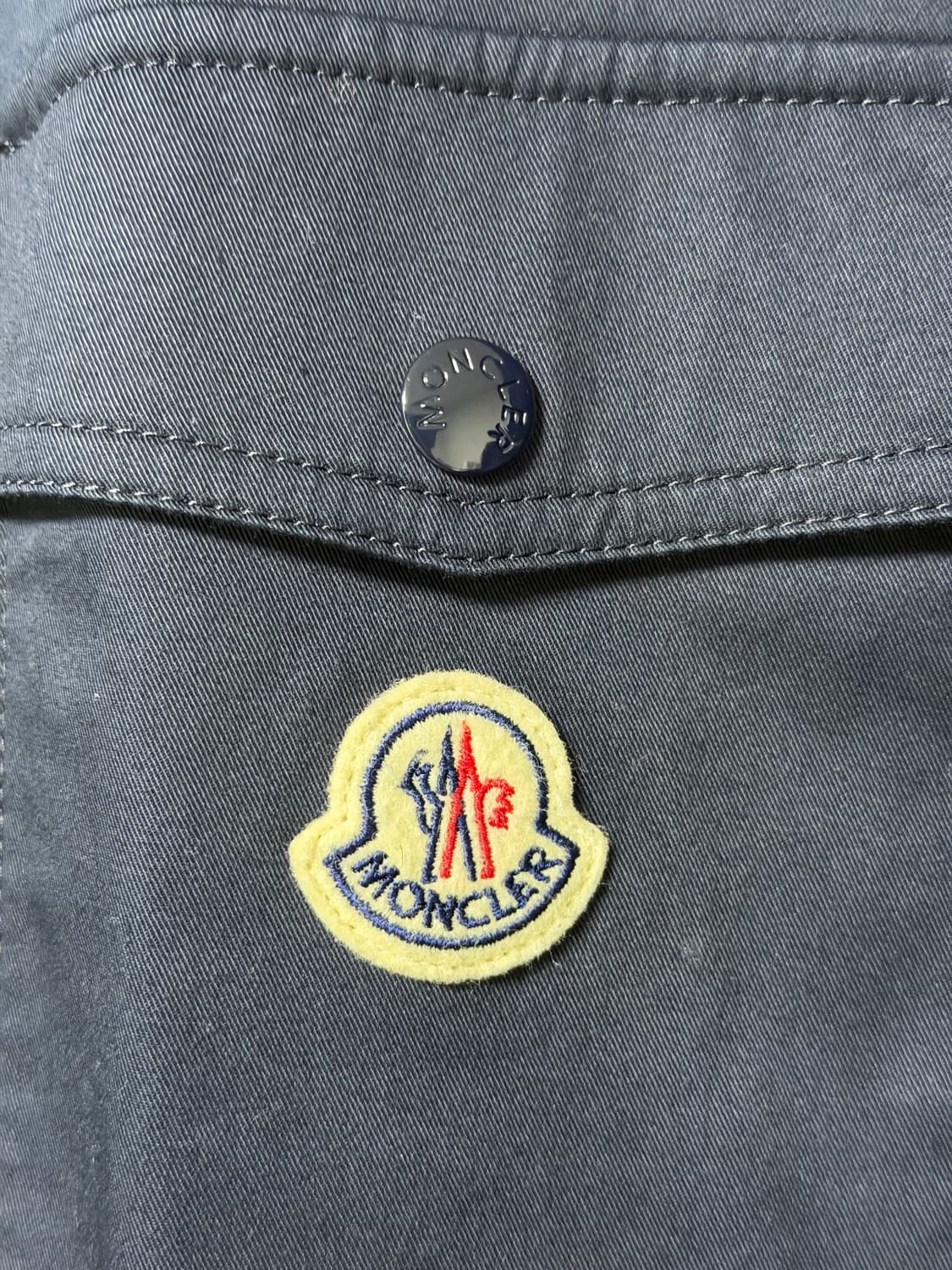 몽클레어 개버딘 오버셔츠 자켓 상품이미지2