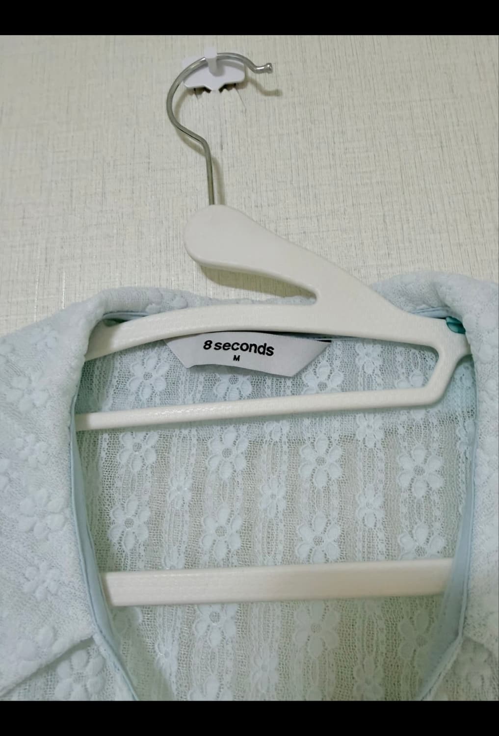 에잇세컨즈 플라워 스카시 가디건 skyblue cardigan 상품이미지3