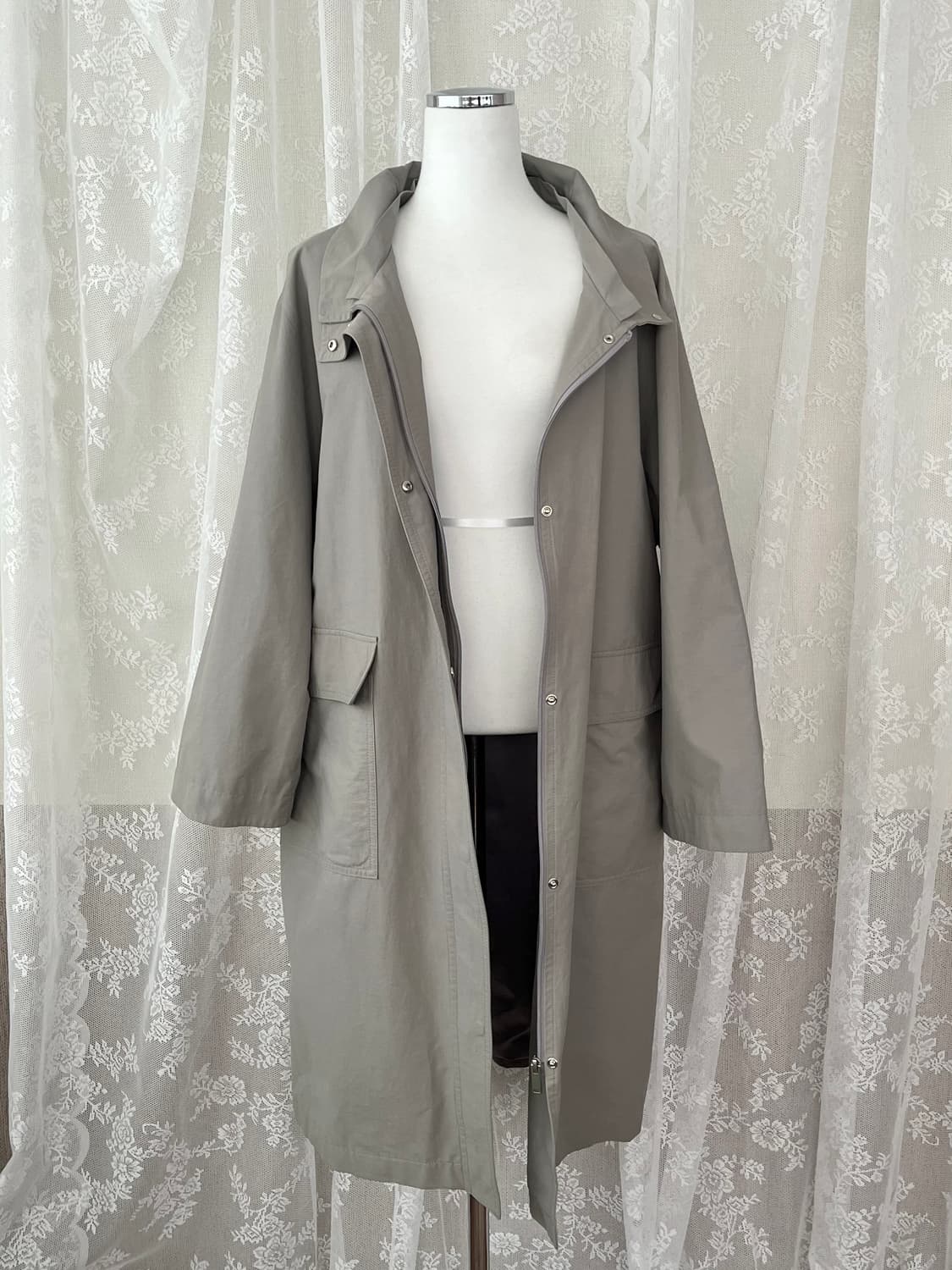 F) 나이스크랍 사파리 자켓 그레이 상품이미지3