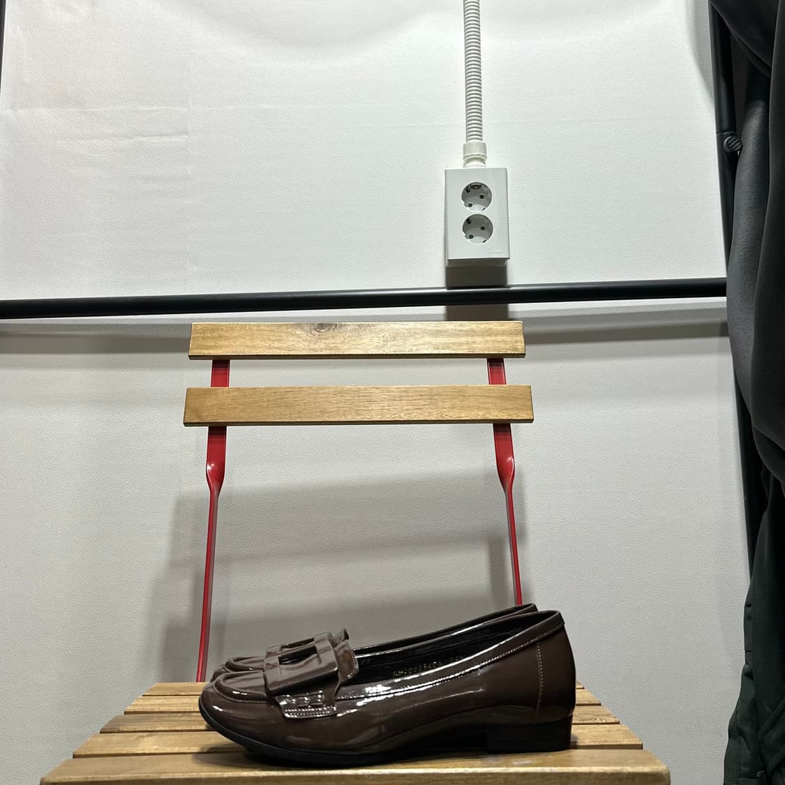 245) 가이거 구두 여성 여자 페니로퍼 브라운 상품이미지4