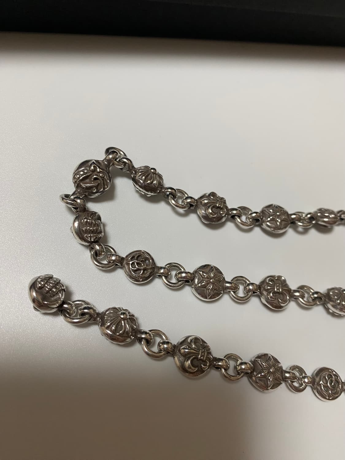 크롬하츠 멀티 볼 체인 20인치목걸이  상품이미지6