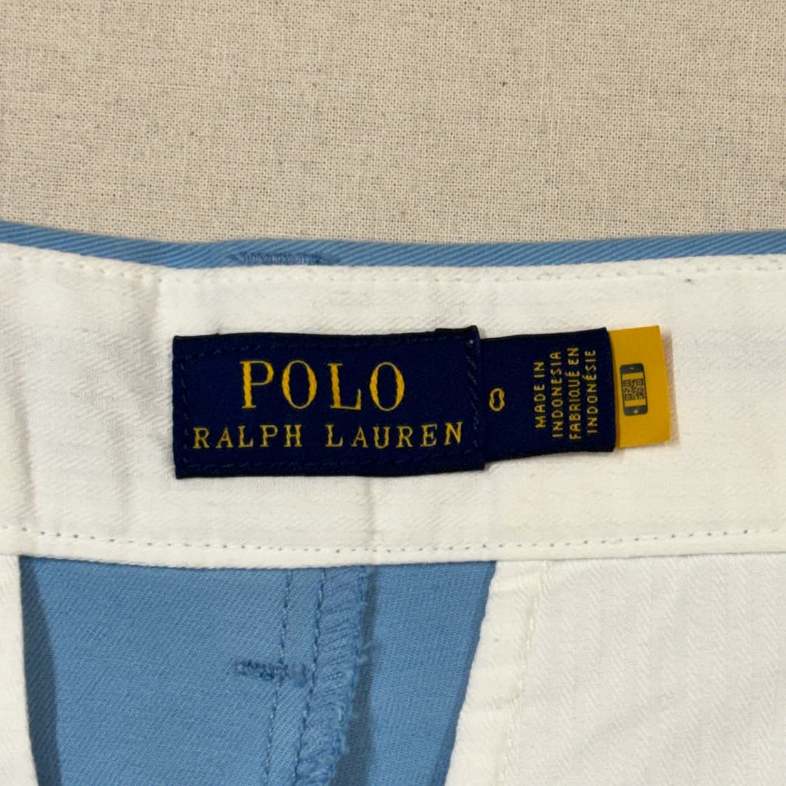 27inch) 폴로 랄프로렌 여성 와이드 스트레이트 치노 팬츠 상품이미지7