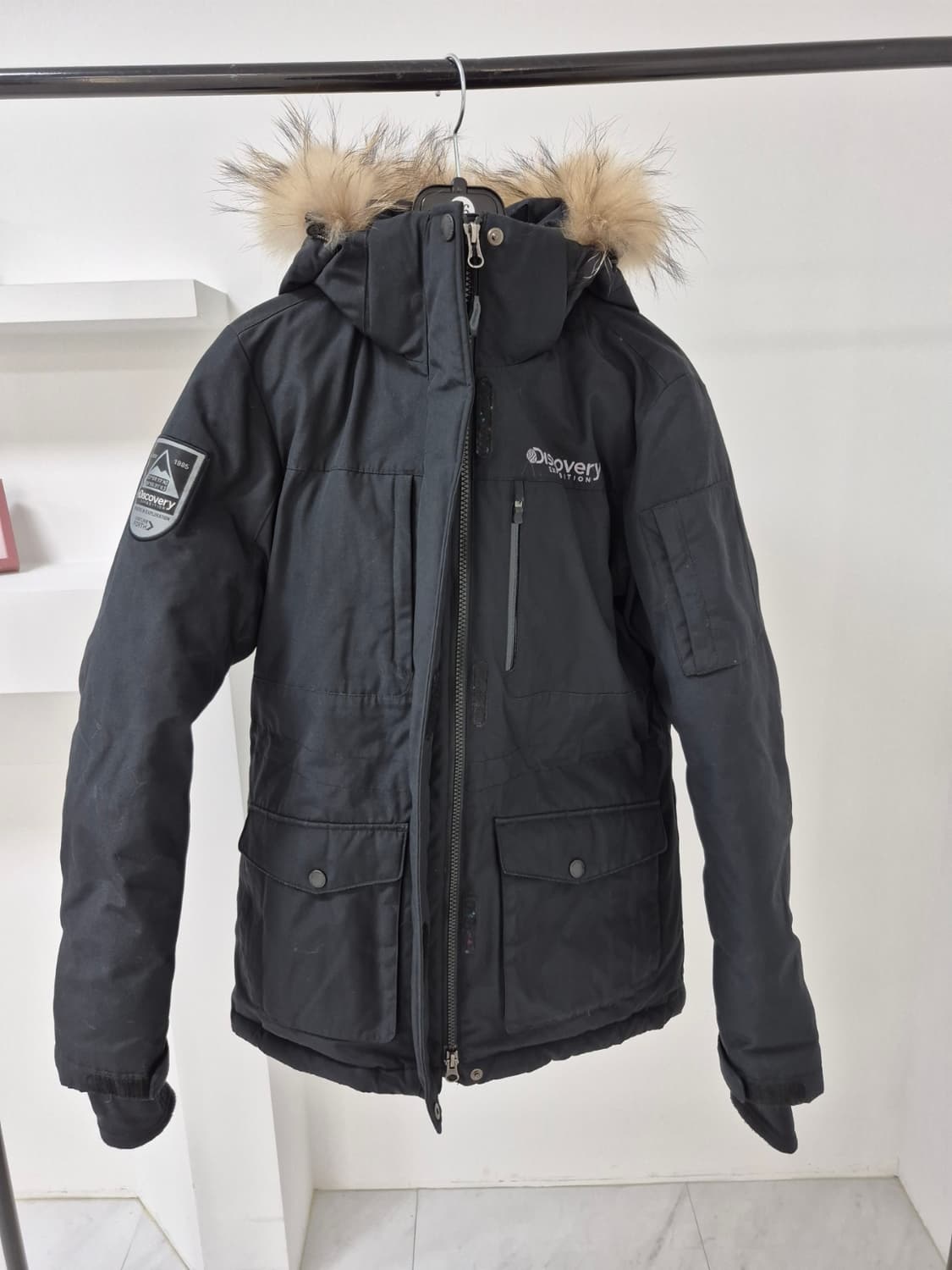 디스커버리 정품 오리털패딩 사이즈90 실사이즈 95 상품이미지1