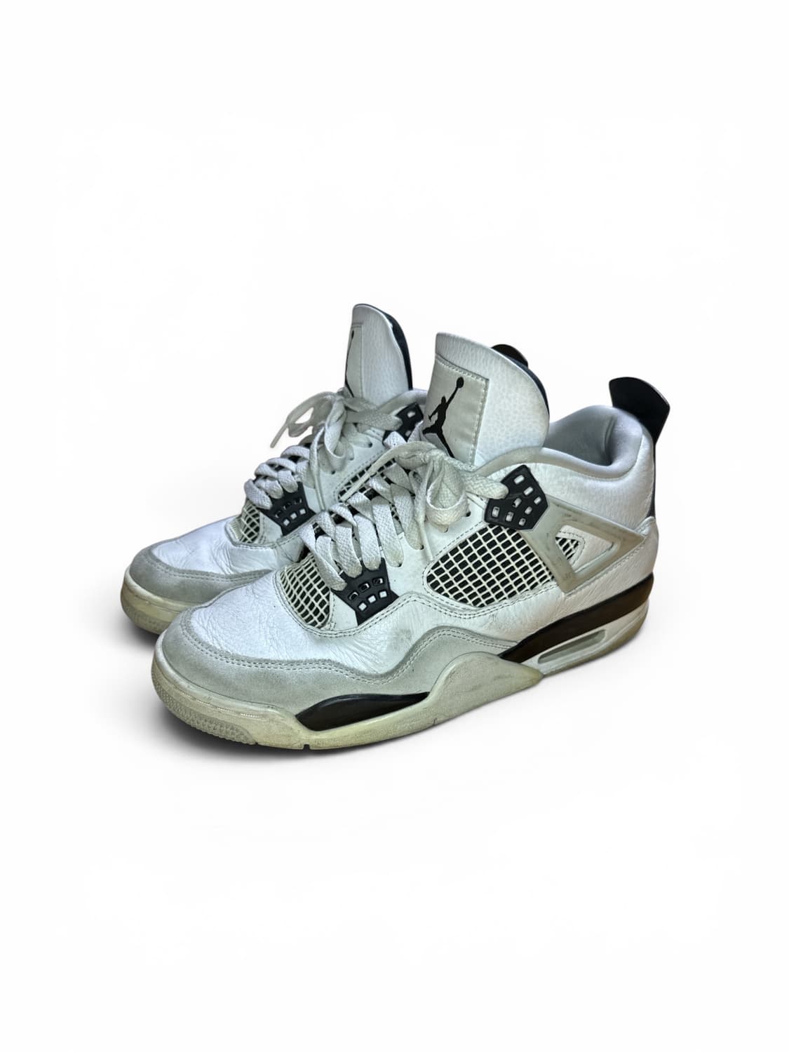 Jordan 4 Retro White and Black 상품이미지1