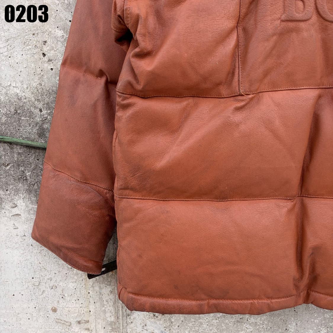 SUNTORY BOSS COFFEE 10주년 기념 레더자켓 M 0203 상품이미지4