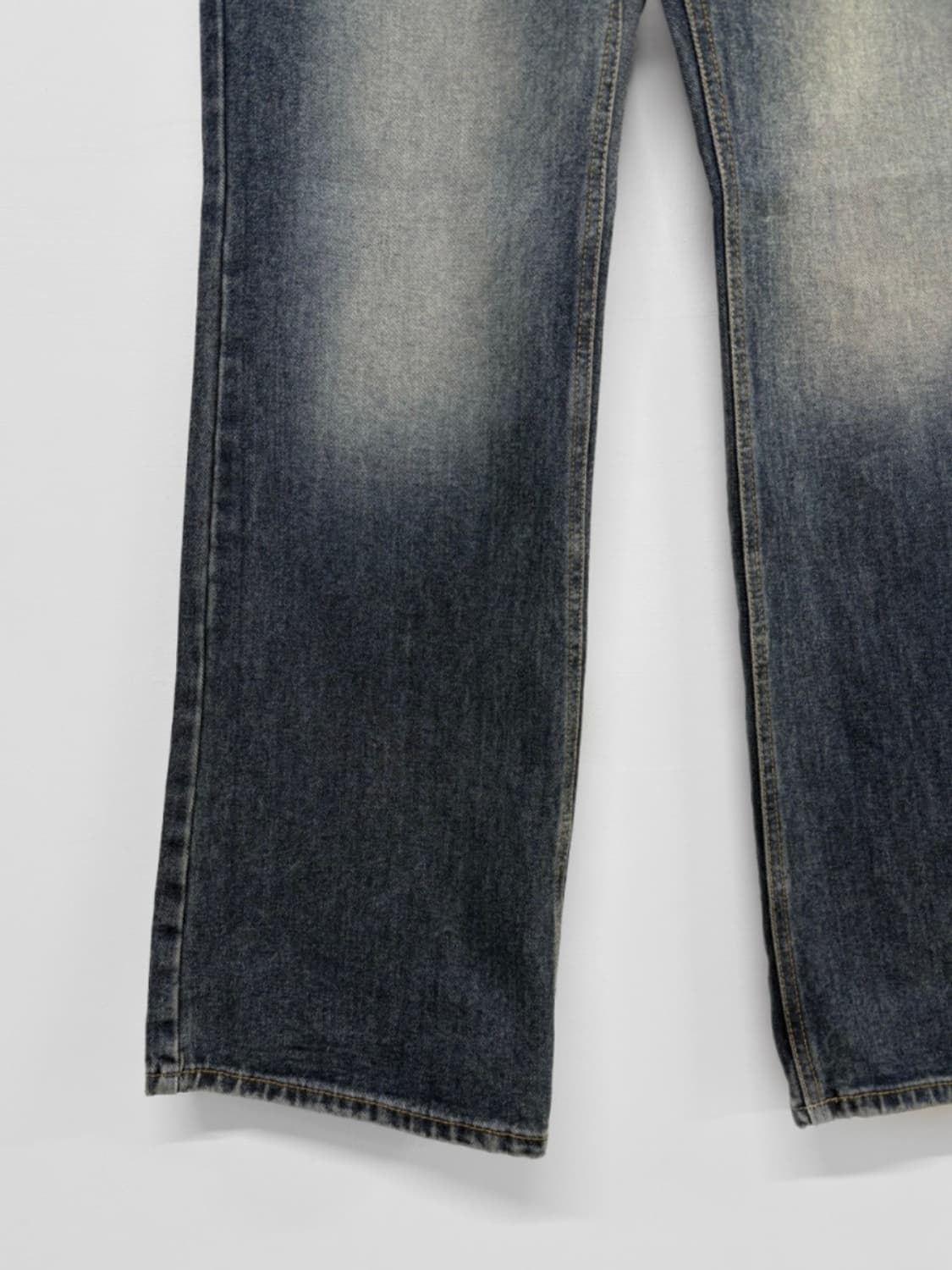 와이드 부츠컷 데님 팬츠 상품이미지7