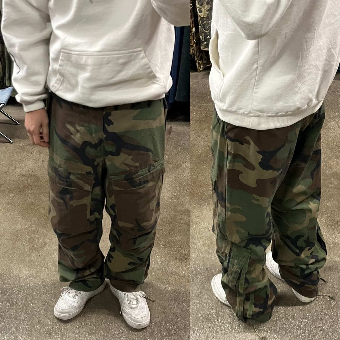 80s 미군 케미컬 프로텍티브 팬츠 (M) 상품이미지1