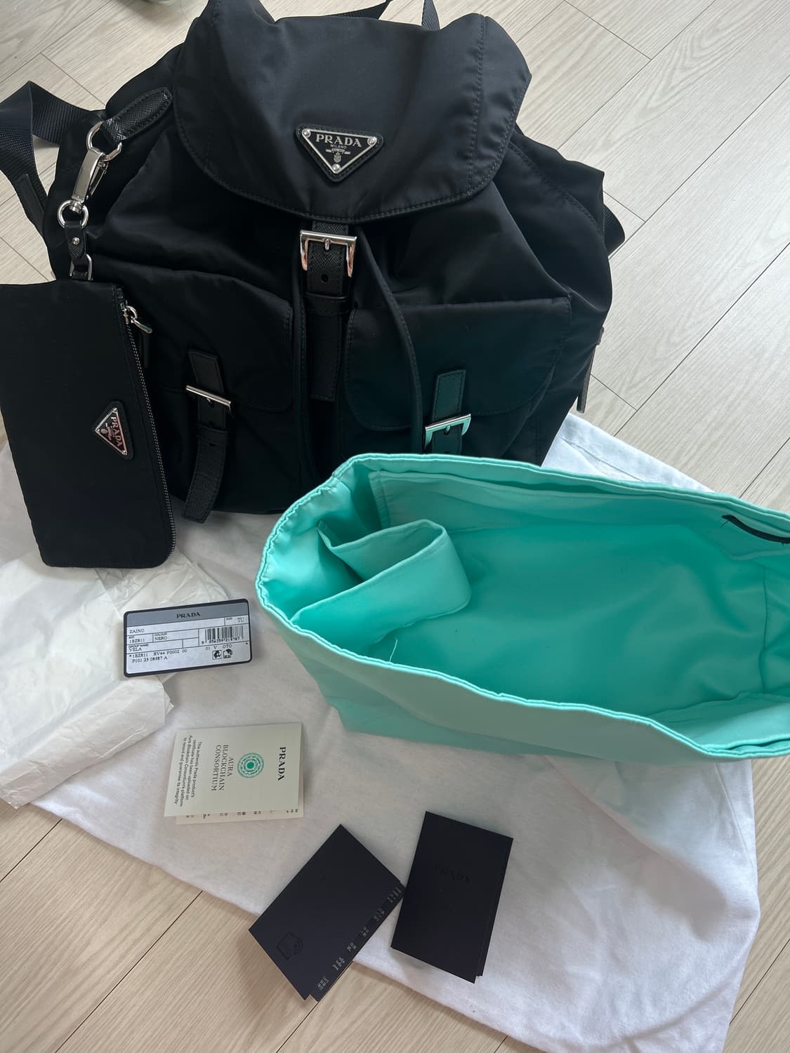 프라다 리나일론백팩 미디움 상품이미지1