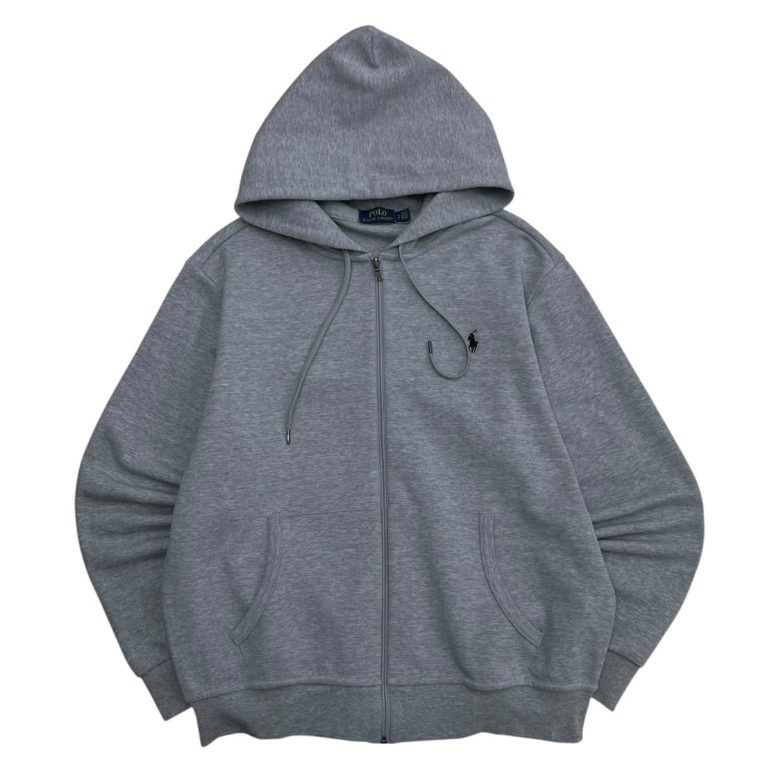 폴로 랄프로렌 블랙포니 그레이 후드집업 L 상품이미지2
