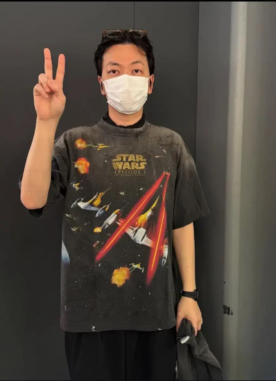 [L,XL,XXL] 세인트 미카엘 x 스타워즈 (이동휘 반팔) 상품이미지4