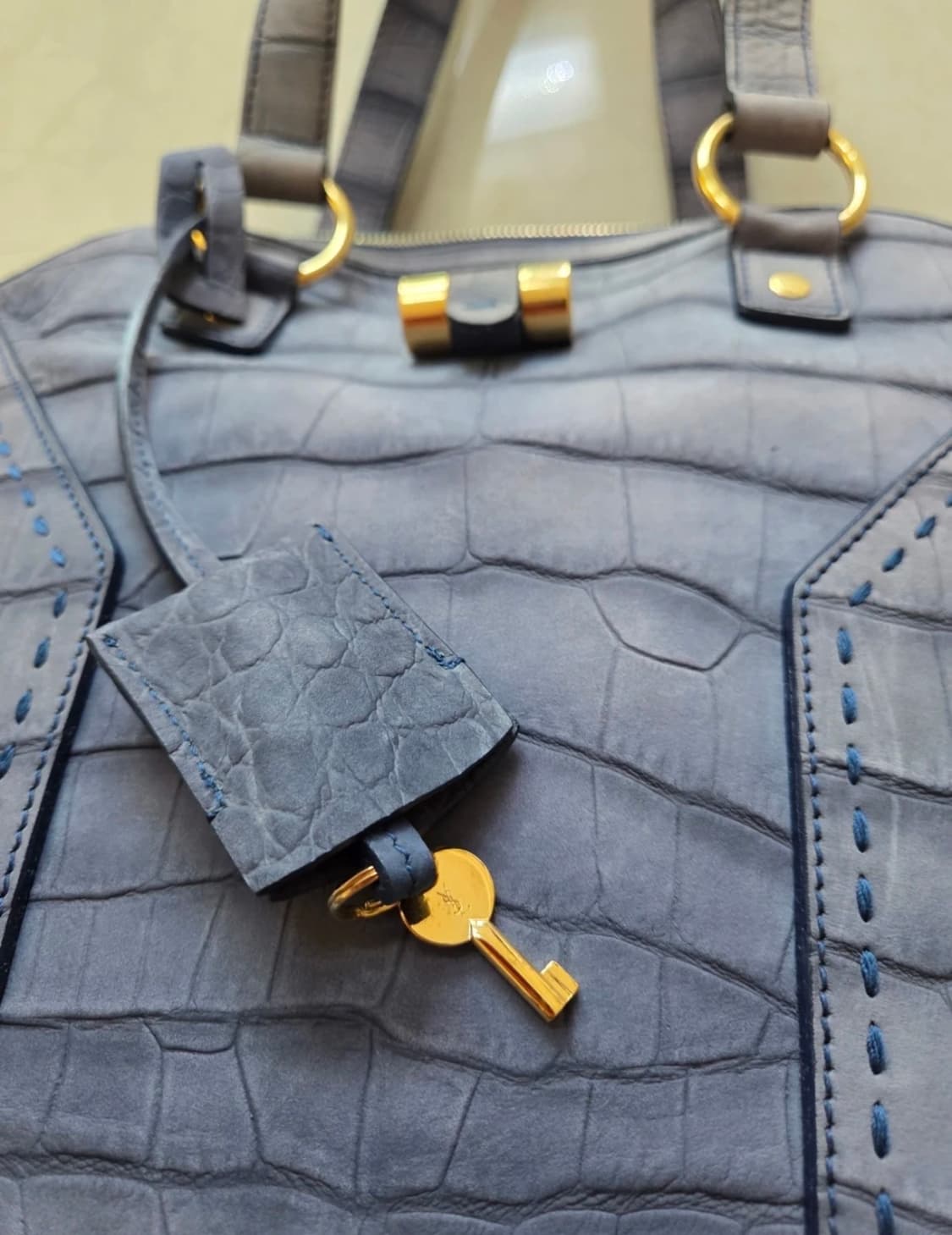 생로랑 크로커다일 뮤즈백 상품이미지2