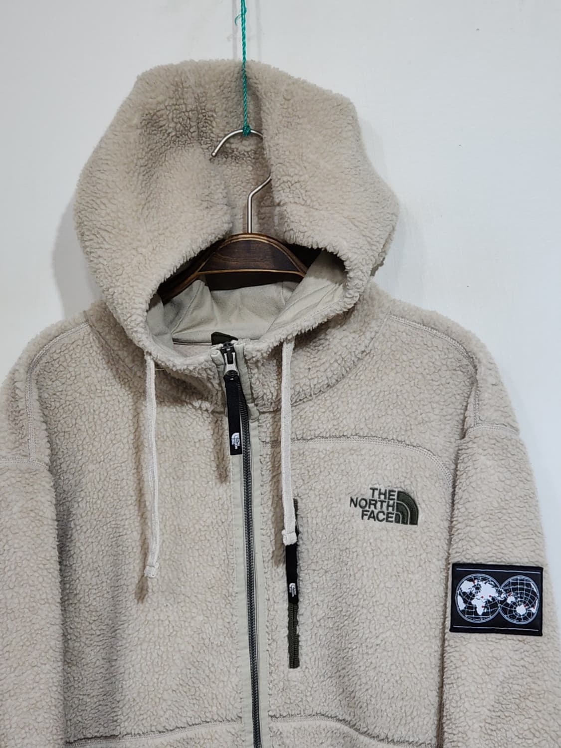(XL) 노스페이스 플리스 점퍼 후드 뽀글이 후리스 자켓  상품이미지2