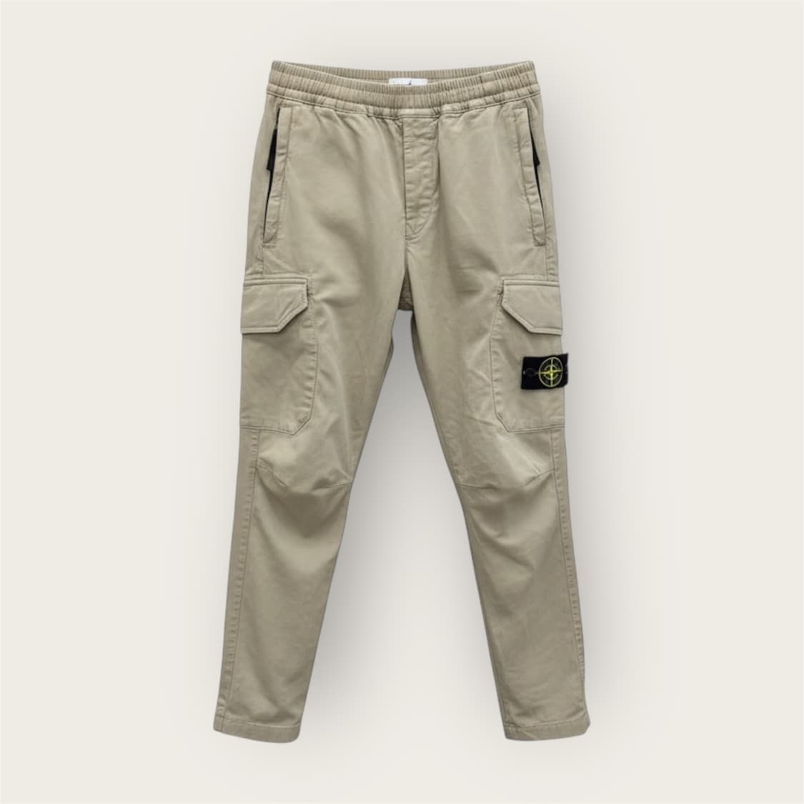 .80/ 스톤아일랜드 와펜패치 캔버스 카고팬츠 상품이미지1