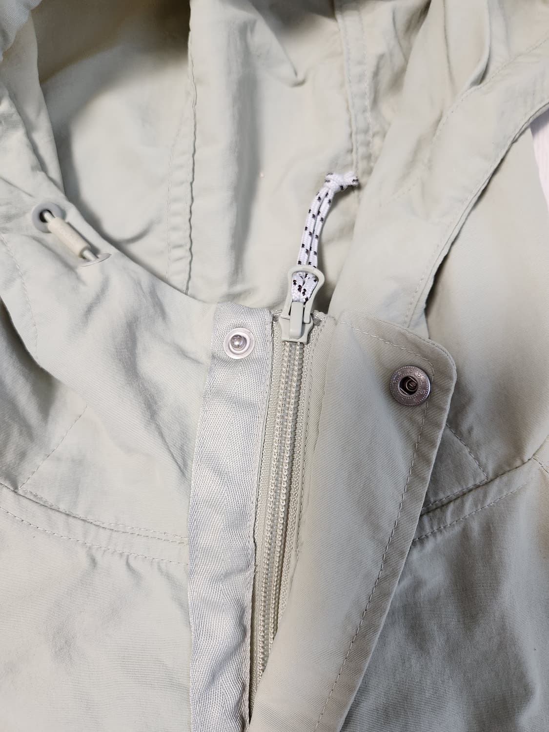 코닥 에센셜 후드 아노락 자켓 민트그린 사이즈s(오버핏) 치수 사이즈 참 상품이미지3