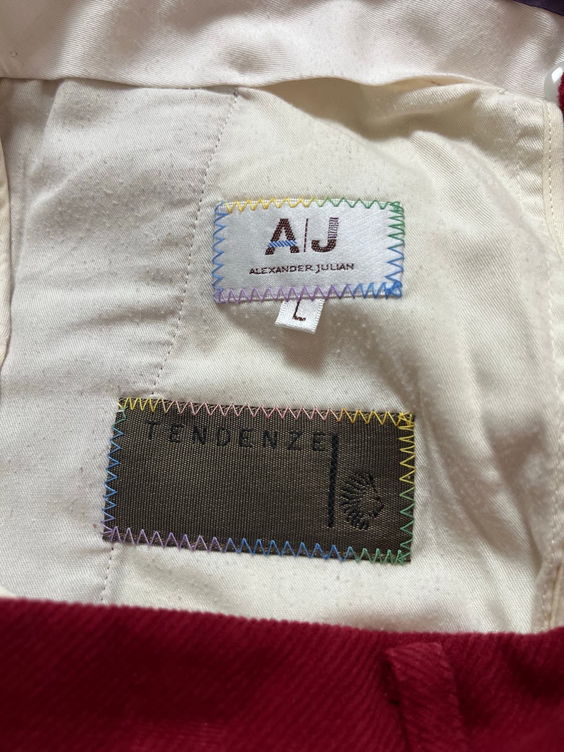 알렉산더 줄리안 빈티지 코튼 핀턱 팬츠 상품이미지7