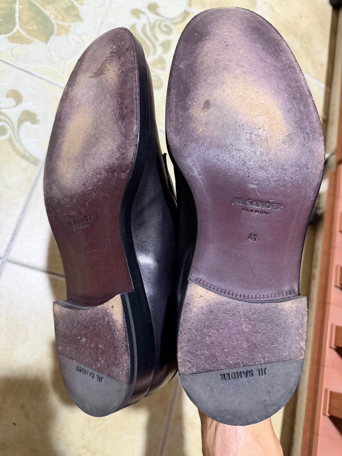 Jil sander 질샌더 더비 블랙 41 상품이미지4