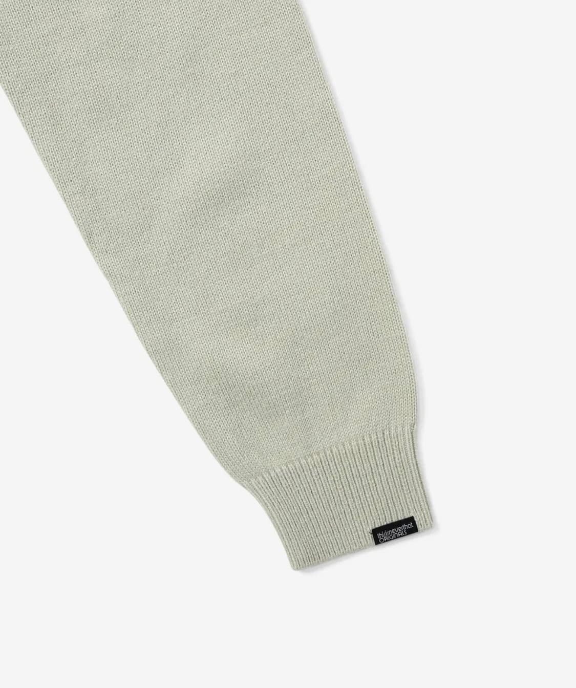 디스이즈네버댓 벨벳 니트 집 폴로 아이보리  상품이미지4