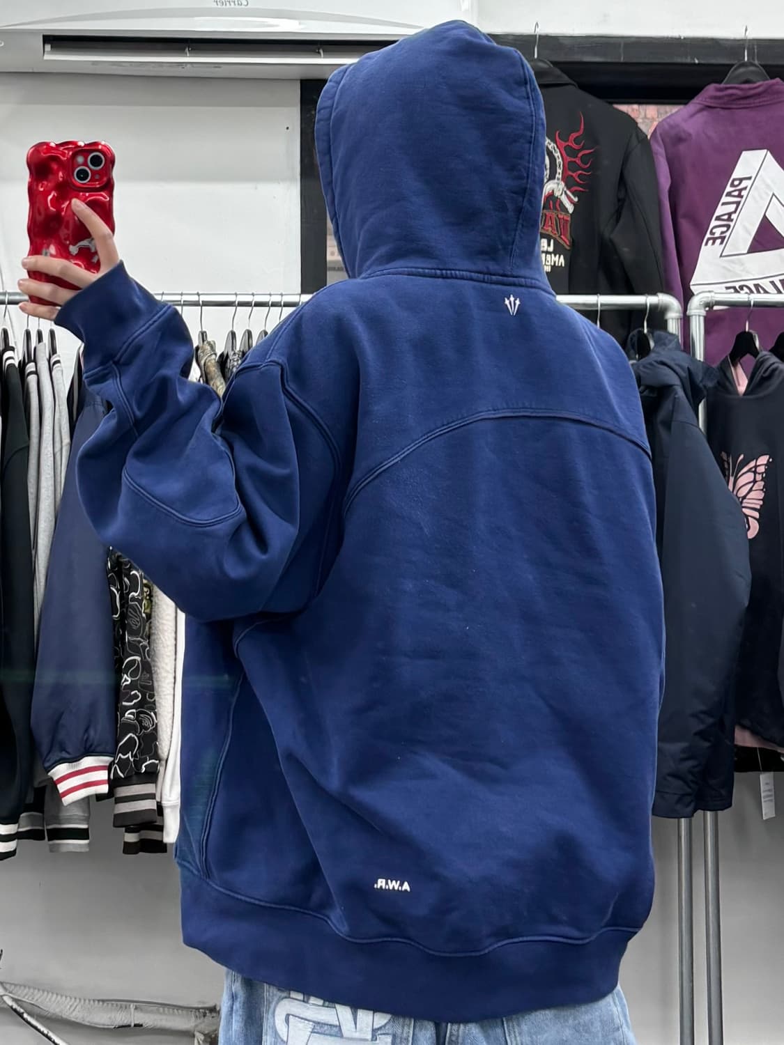 나이키 녹타 블루 후드티 상품이미지5