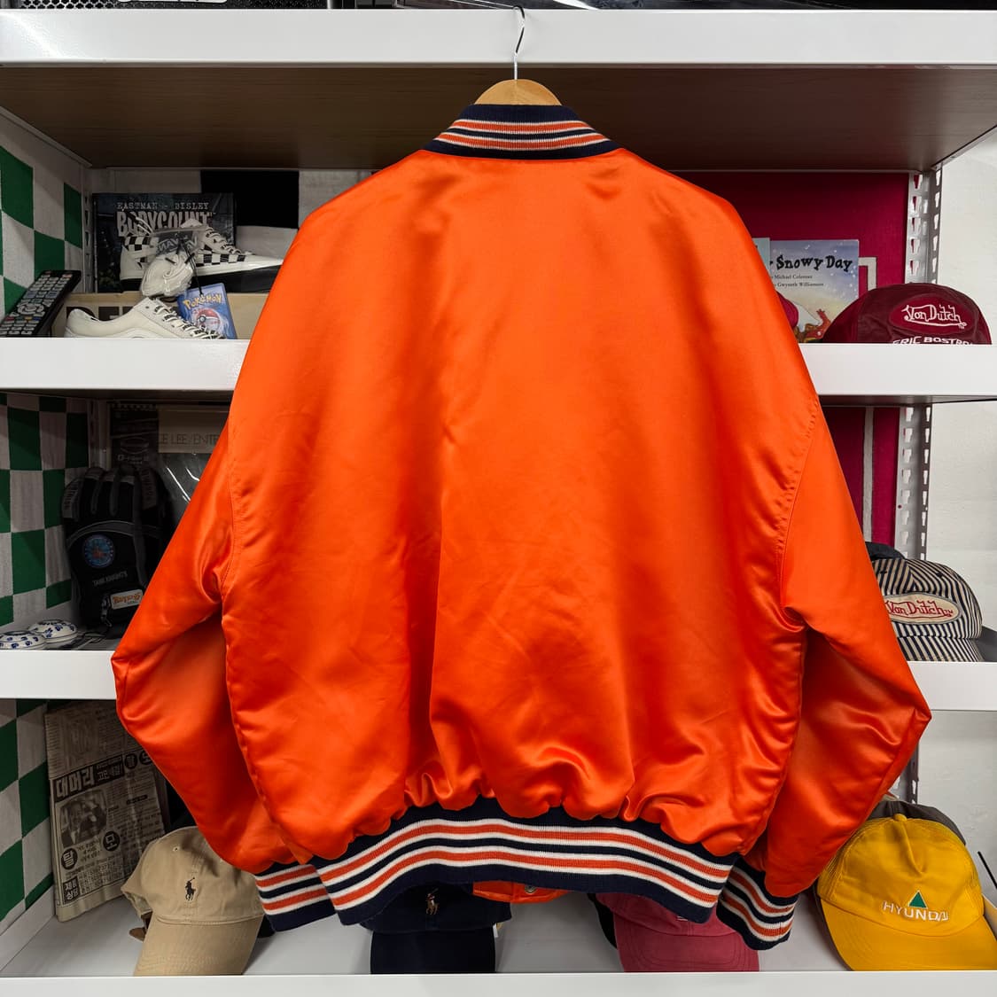 90s 미첼앤네스 휴스턴 애스트로스 바시티 자켓 made in KOREA 상품이미지5