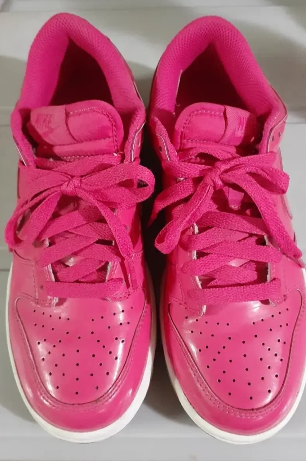 나이키 덩크로우 레더 'Fruity Pebbles' 비비드 핑크 240 상품이미지2