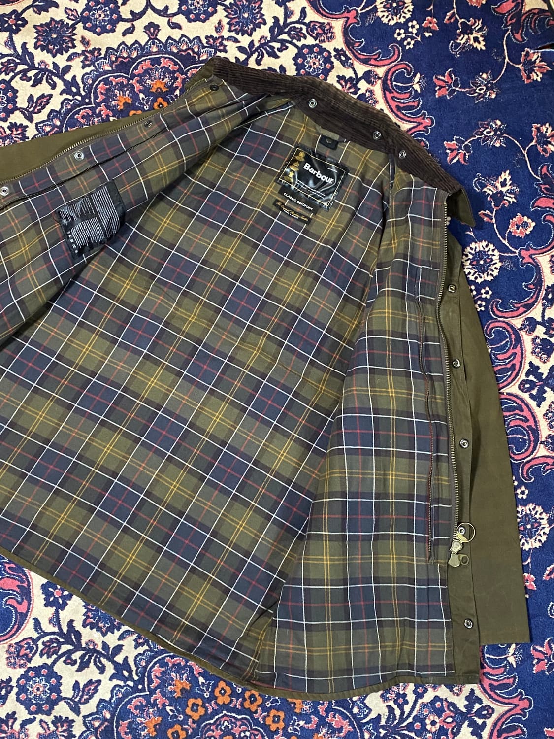 빈티지-바버(Barbour) 빈티지 워시드 왁싱 클레식 자켓 상품이미지3