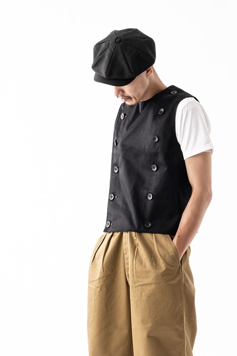 블랙사인 핀스트라이프 스윈들러 베스트 상품이미지3